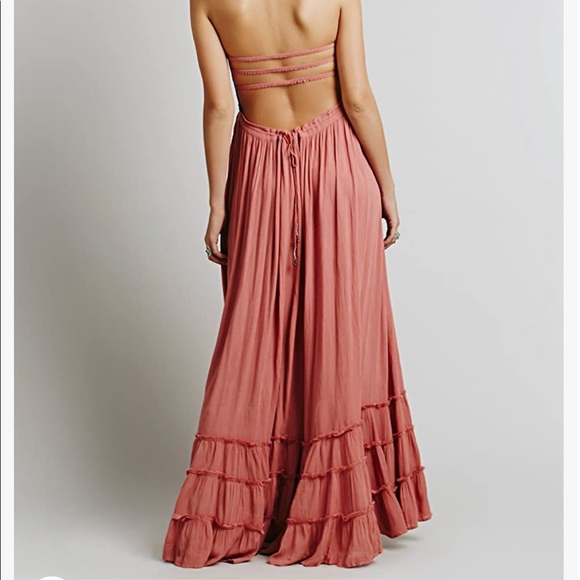 Dresses & Skirts - Womens Summer Cotton Sexy Backless Long Dresses